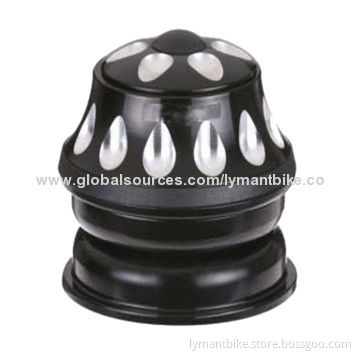 Bicycle Headset, Aluminum Alloy and Steel, Semi-Integrated, Thread-less for MTB and Road Bikes
